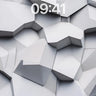 Futuristic Geometry Wallpaper with Shifting Light wallpaper for iPhone, iPad & Mac