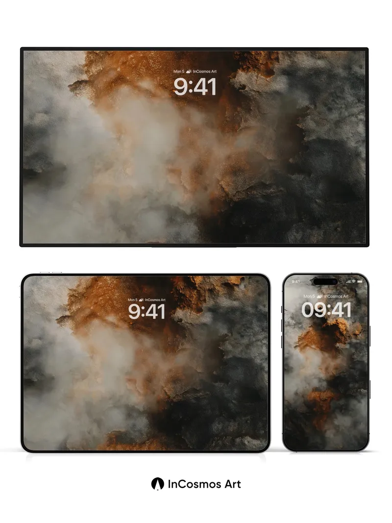 Ashen Mirage Wallpaper with Volcanic Breath