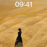 Golden Hush Wallpaper with Silent Walker wallpaper for iPhone, iPad & Mac