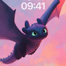 Ethereal Flight Wallpaper with Dragon's Gaze wallpaper for iPhone, iPad & Mac