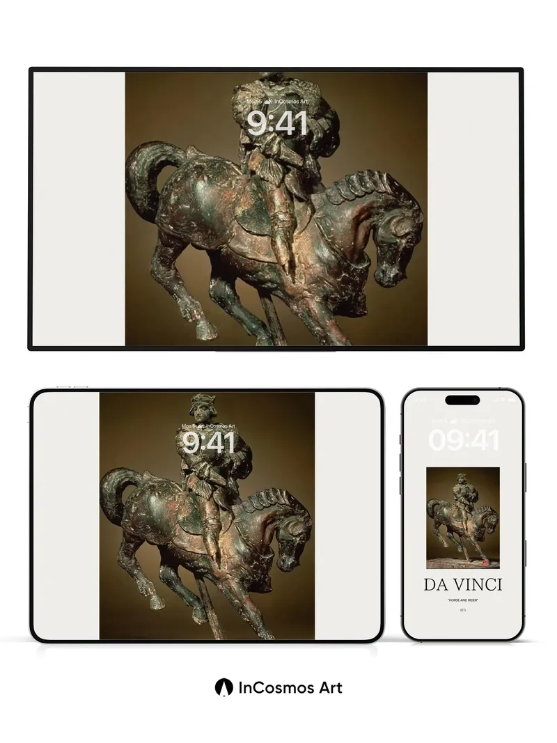 Bronze Echo Wallpaper with Rider's Gaze