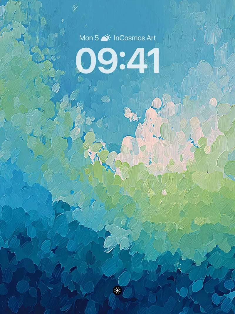 Serene Brushstroke Gradient Wallpaper wallpaper for iPhone, iPad & Mac