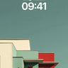 Calm Geometry Wallpaper with Bold Color Blocks wallpaper for iPhone, iPad & Mac
