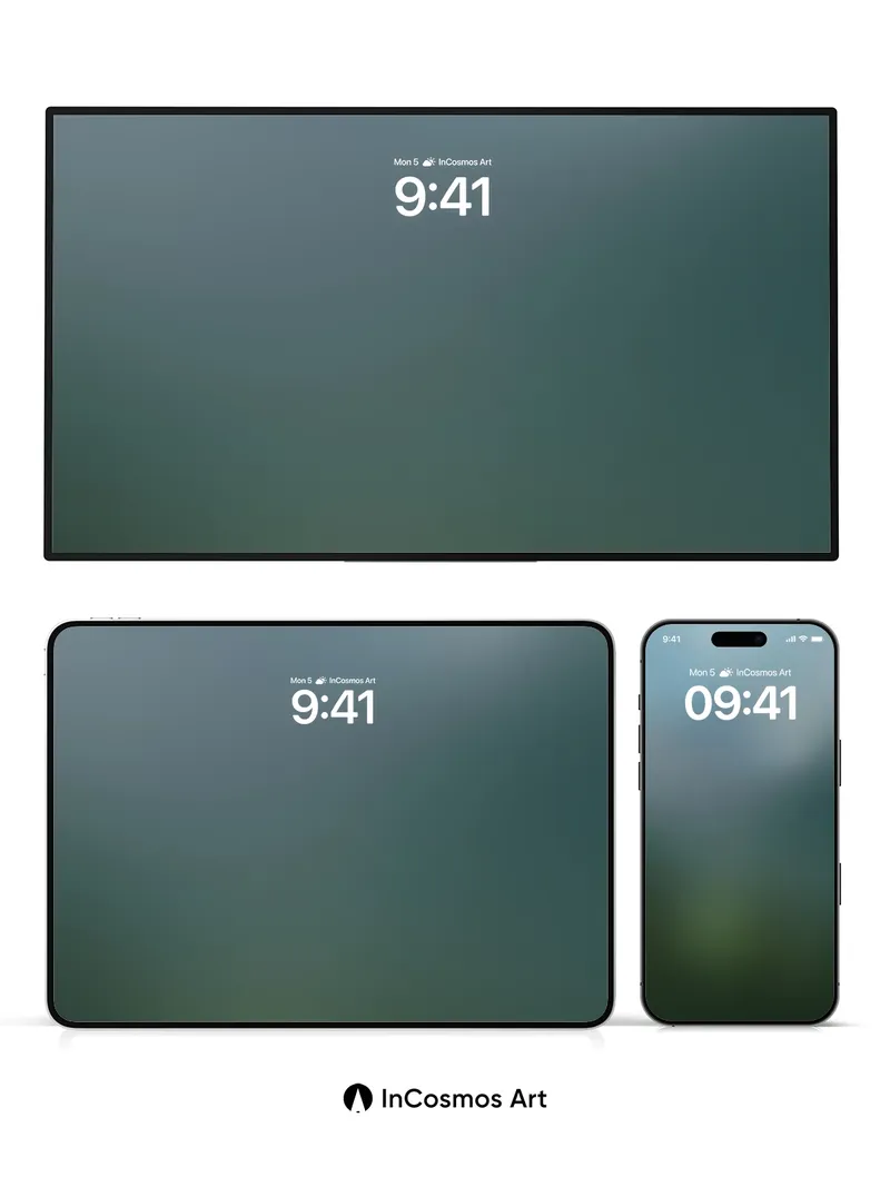 Mist Veil Wallpaper with Ethereal Hues