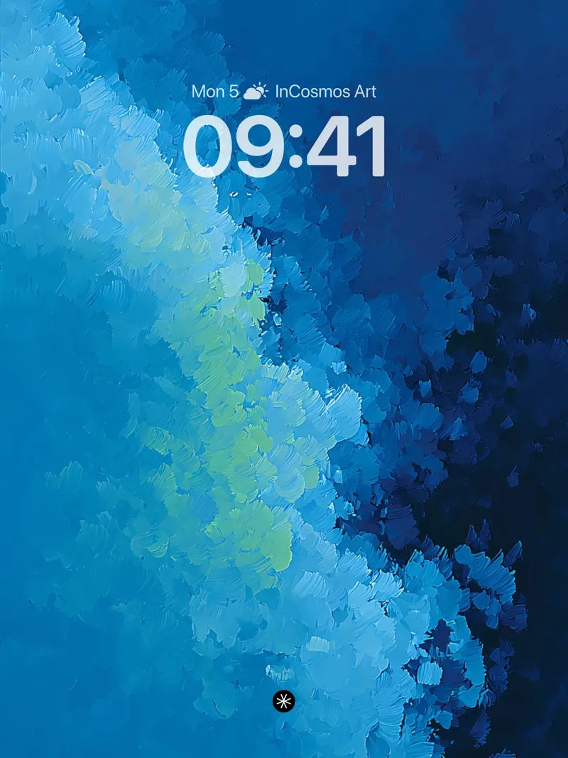 Velvet Gradient Ocean Flow Wallpaper wallpaper for iPhone, iPad & Mac