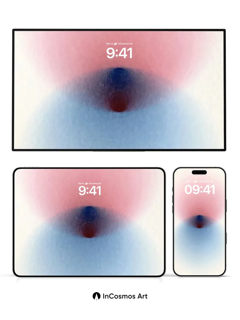 Floating Horizon Wallpaper with Ethereal Core