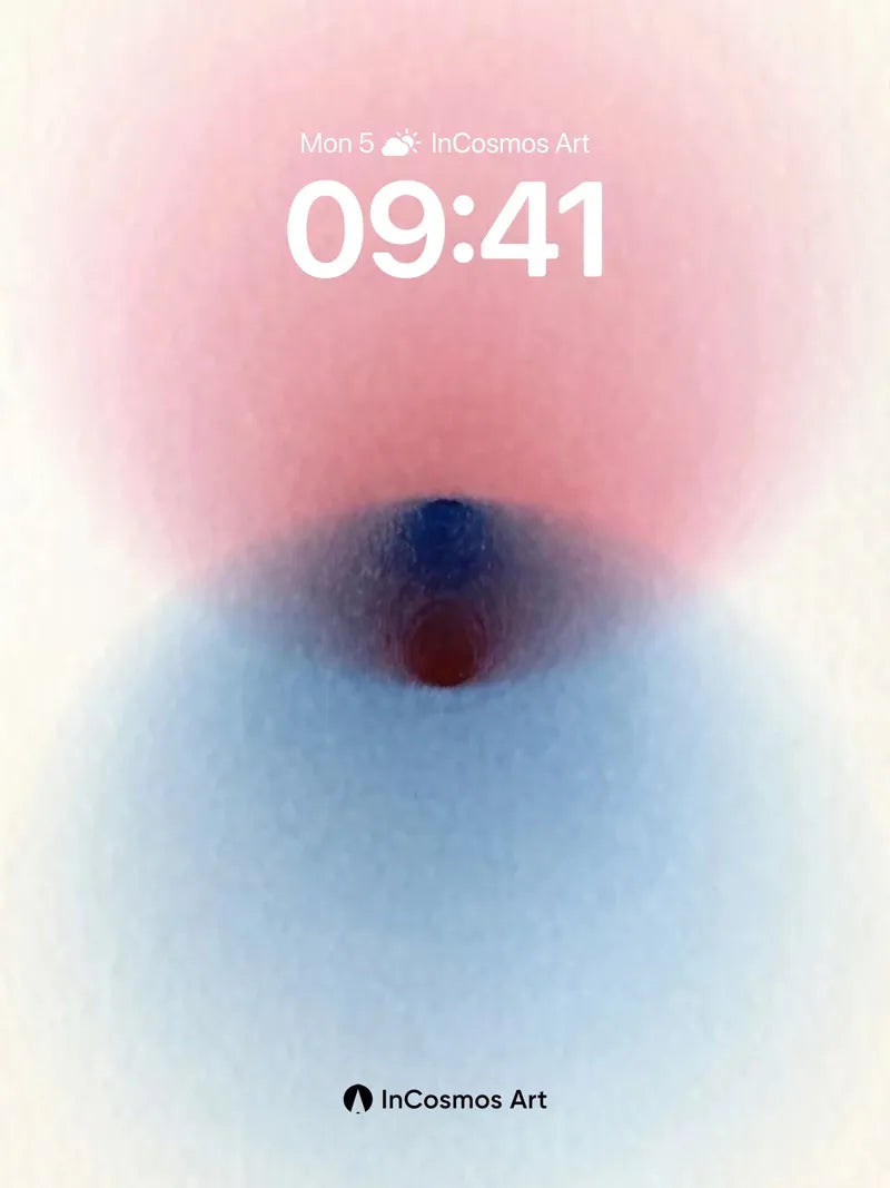 Floating Horizon Wallpaper with Ethereal Core