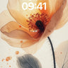 Translucent Bloom Wallpaper with Ethereal Light wallpaper for iPhone, iPad & Mac