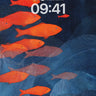 Crimson Drift Wallpaper with Whispering Currents wallpaper for iPhone, iPad & Mac