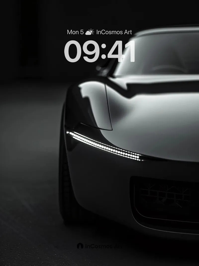 Shadowed Velocity Wallpaper with Neon Veins