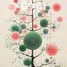 Whispering Spiral Wallpaper with Floating Orbs wallpaper for iPhone, iPad & Mac