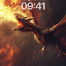 Inferno Wing Wallpaper with Molten Breath wallpaper for iPhone, iPad & Mac