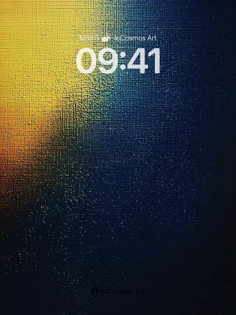 Golden Hush Wallpaper with Textured Depth