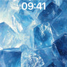 Frost Echo Wallpaper with Crystal Light wallpaper for iPhone, iPad & Mac