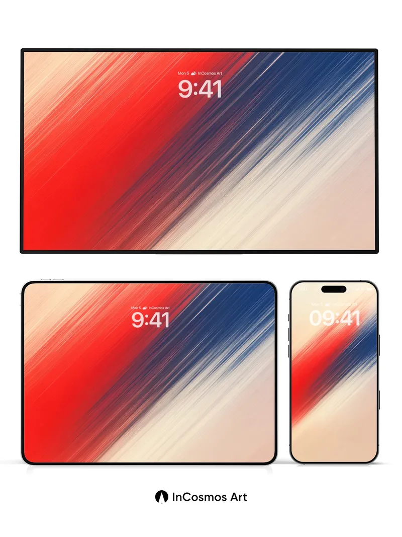 Velvet Motion Wallpaper with Diagonal Light Trails