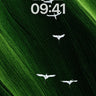 Serenity Flight Wallpaper with Emerald Veins wallpaper for iPhone, iPad & Mac