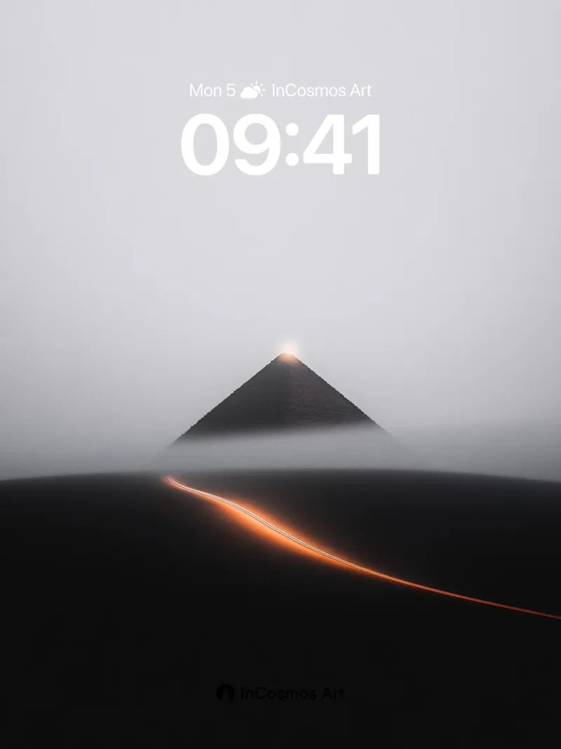 Silent Summit Wallpaper with Ember Trail