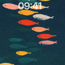 Minnow School Deep Blue Wallpaper