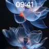 Luminous Bloom Wallpaper with Ethereal Veins wallpaper for iPhone, iPad & Mac
