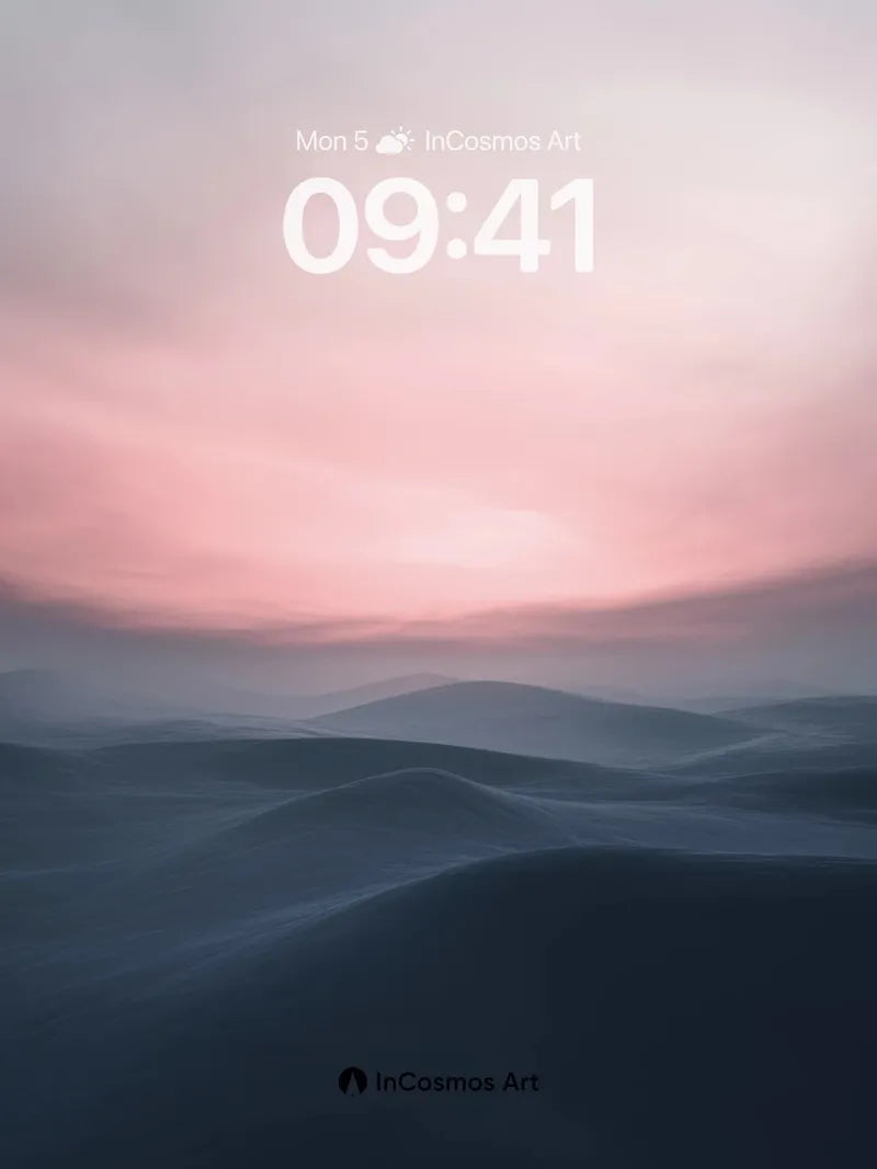 Silent Dunes Wallpaper with Twilight Hush