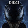 Shadowed Venom Wallpaper with Glistening Teeth wallpaper for iPhone, iPad & Mac