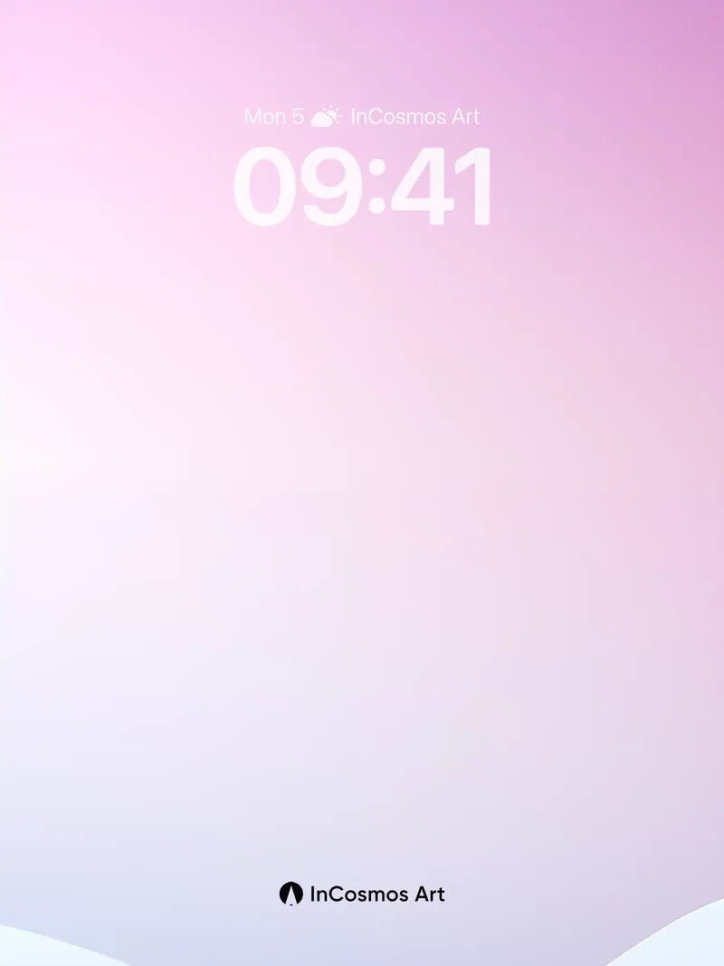 Lavender Hush Wallpaper with Soft Peaks