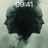Echoing Minds Wallpaper with Smoke Veil wallpaper for iPhone, iPad & Mac