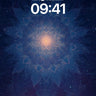 Cosmic Bloom Wallpaper with Starlight Veins wallpaper for iPhone, iPad & Mac