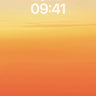 Golden Hush Gradient Wallpaper with Sunset Depth wallpaper for iPhone, iPad & Mac