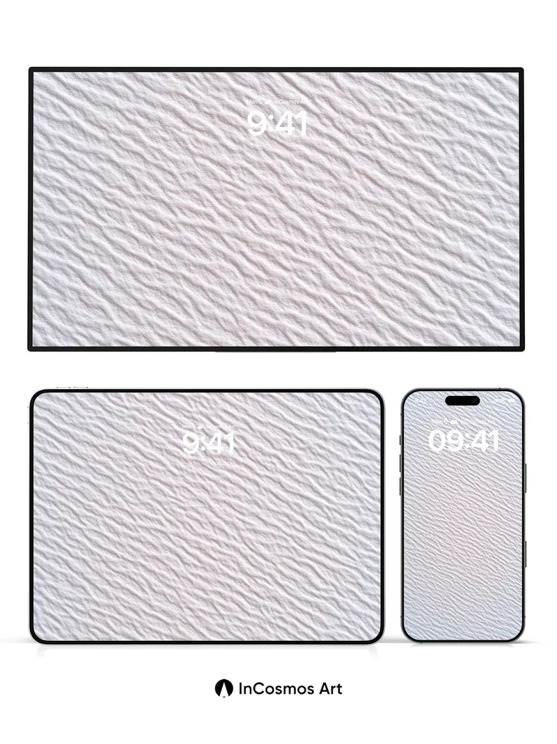 Silken Drift Wallpaper with Subtle Waves