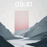 Surreal Silence Wallpaper with Pink Portal wallpaper for iPhone, iPad & Mac