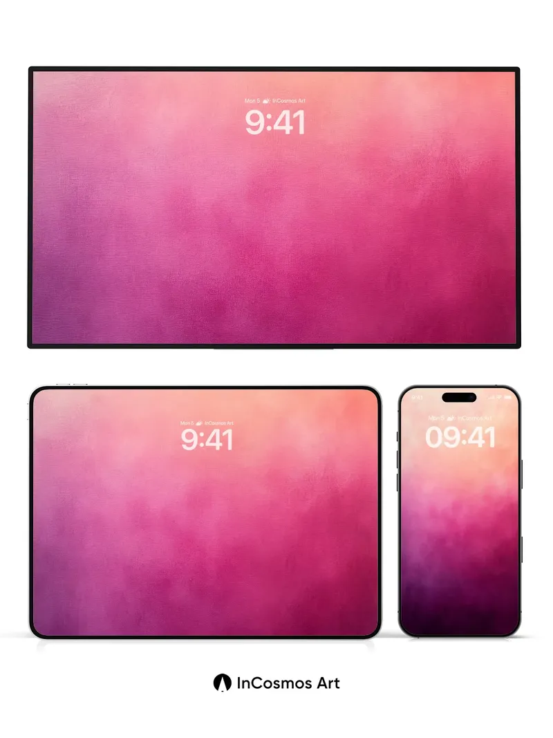 Velvet Hush Wallpaper with Fading Light