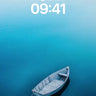 Serenity Drift Wallpaper with Floating Wood wallpaper for iPhone, iPad & Mac