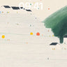 Whispering Hills Minimalist Landscape Wallpaper