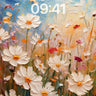 Sunlit Meadow Wallpaper with Whispering Petals wallpaper for iPhone, iPad & Mac