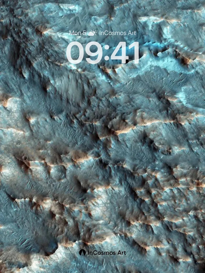 Crisp Frost Wallpaper with Tectonic Drift