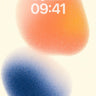 Soft Hush Gradient Wallpaper with Speckled Light wallpaper for iPhone, iPad & Mac