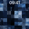 Nocturnal Grid Wallpaper with Fractured Light wallpaper for iPhone, iPad & Mac