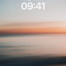 Serenity Horizon Wallpaper with Soft Gradient Flow wallpaper for iPhone, iPad & Mac