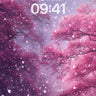 Whispering Sakura Wallpaper with Falling Petals wallpaper for iPhone, iPad & Mac