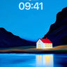 Serene Mountain Lake Wallpaper wallpaper for iPhone, iPad & Mac