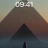 Serenity Pyramid Wallpaper with Mist Veil wallpaper for iPhone, iPad & Mac