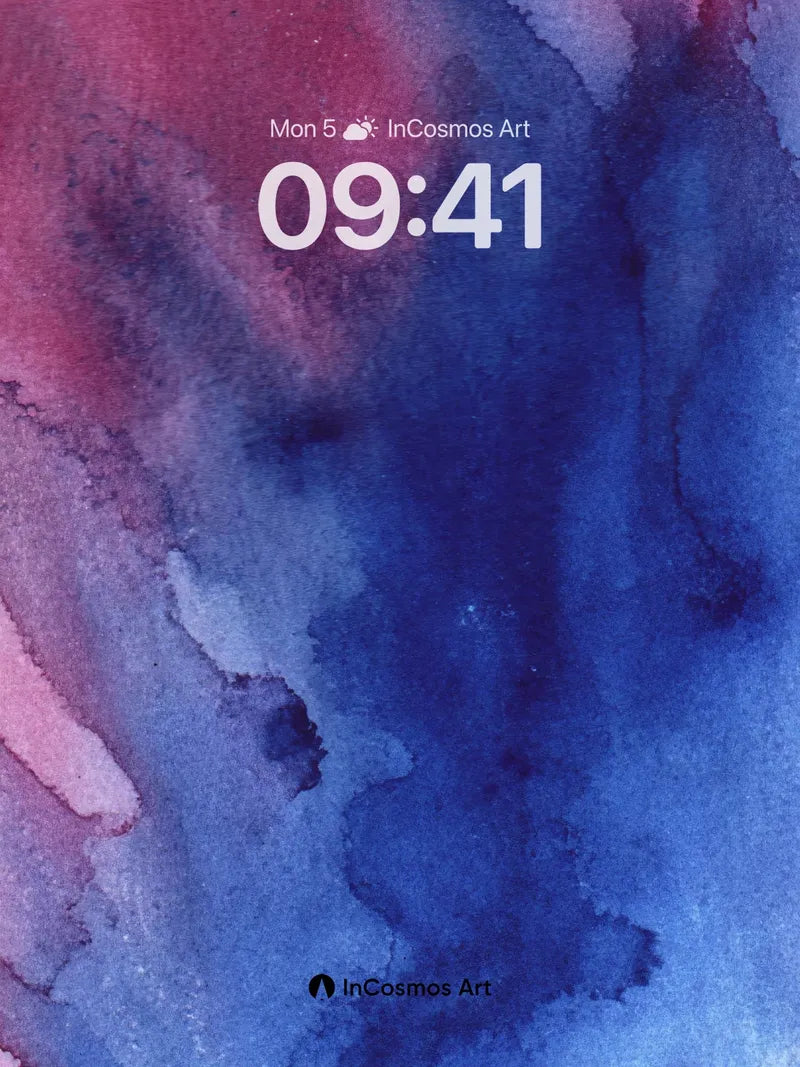 Velvet Abyss Wallpaper with Cosmic Bleed