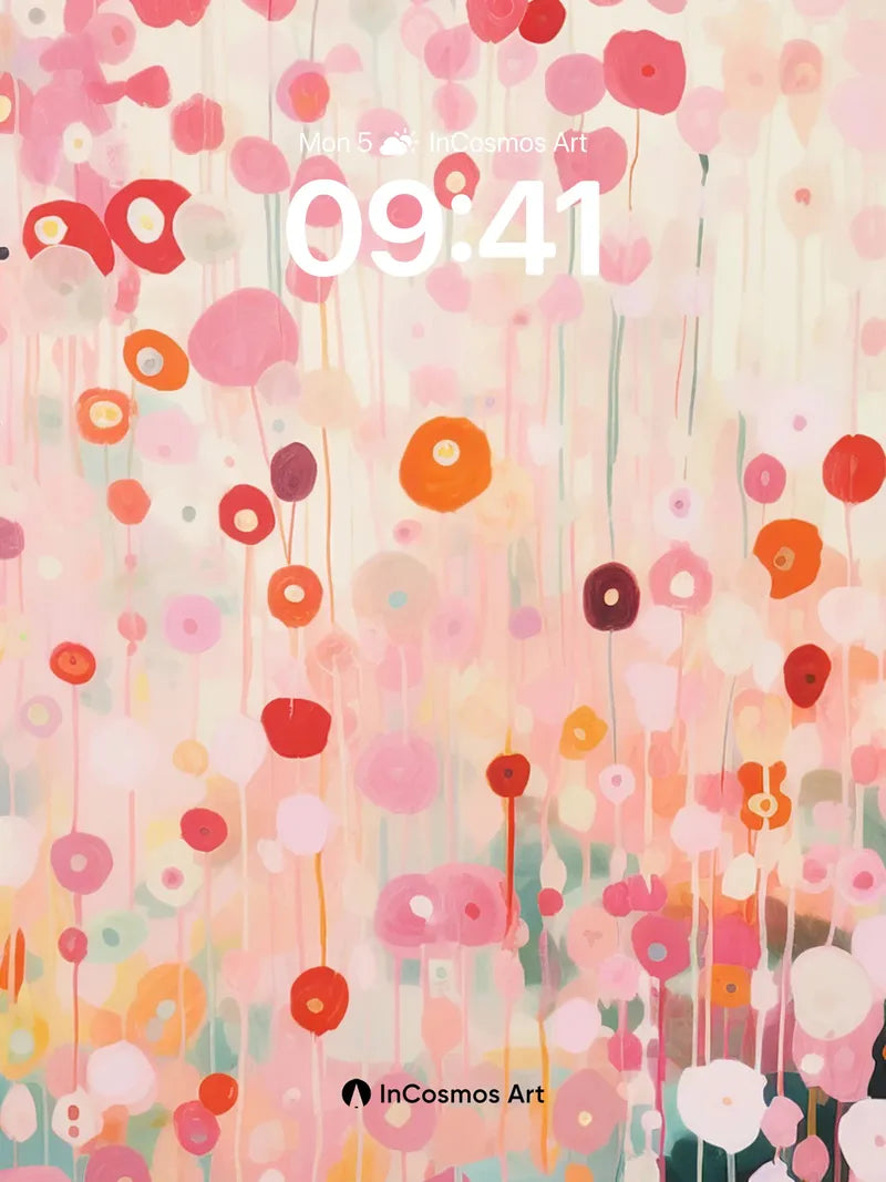 Floating Petal Wallpaper with Drifting Light wallpaper for iPhone, iPad & Mac