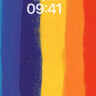 Prismatic Stripes Rainbow Gradient Wallpaper