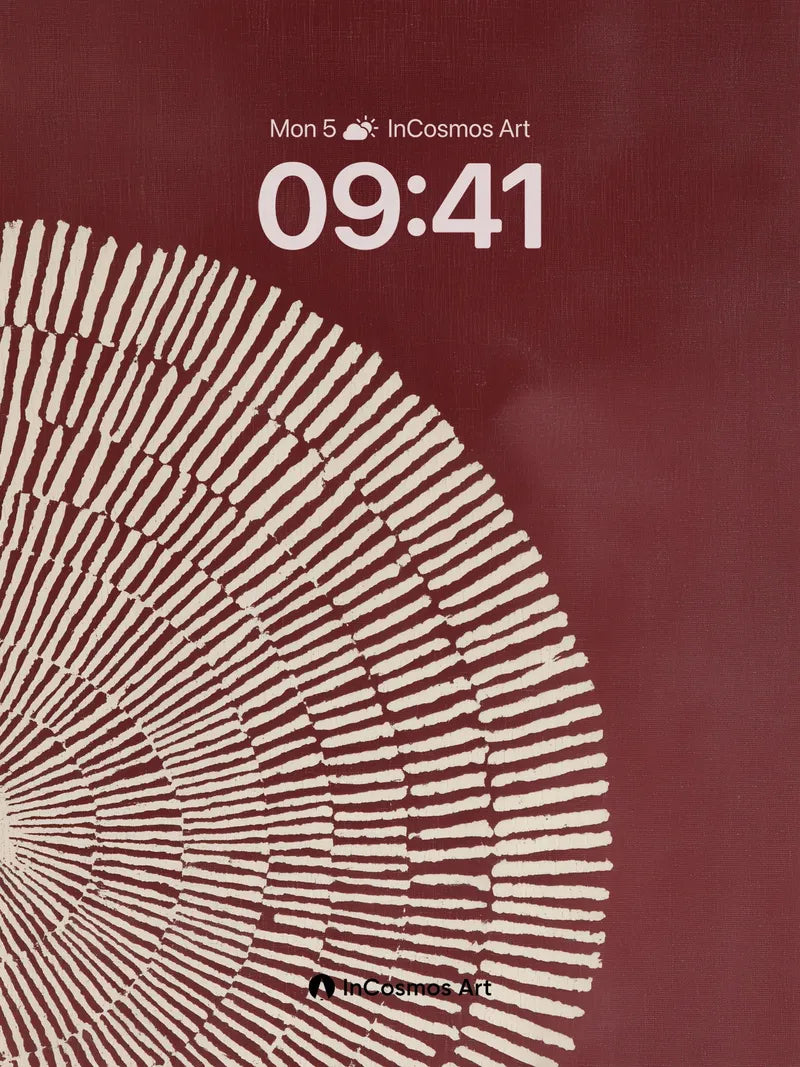 Sonic Spiral Wallpaper with Textured Echoes wallpaper for iPhone, iPad & Mac