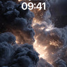 Cosmic Storm Wallpaper with Starlit Veils wallpaper for iPhone, iPad & Mac