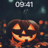 Glowing Autumn Wallpaper with Haunted Forest Depths wallpaper for iPhone, iPad & Mac