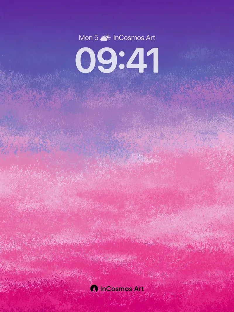 Velvet Horizon Wallpaper with Cosmic Hush