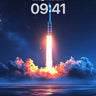 Cosmic Ignition Wallpaper with Nebula Reflections wallpaper for iPhone, iPad & Mac